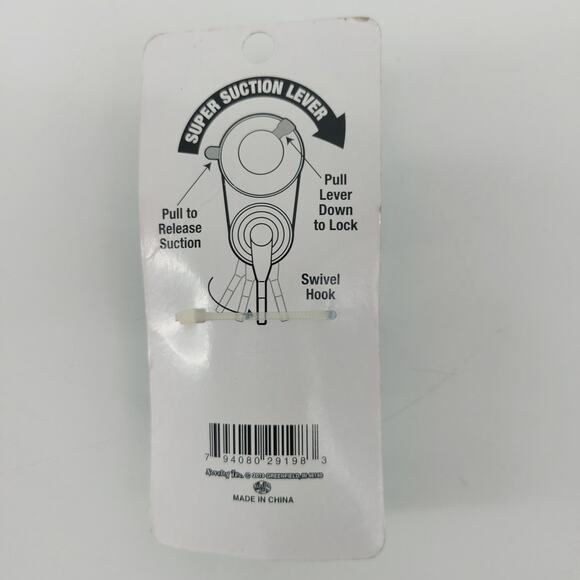 Super Suction Hook Set of 3 Pink Blue Home Locker Office - Picture 4 of 12